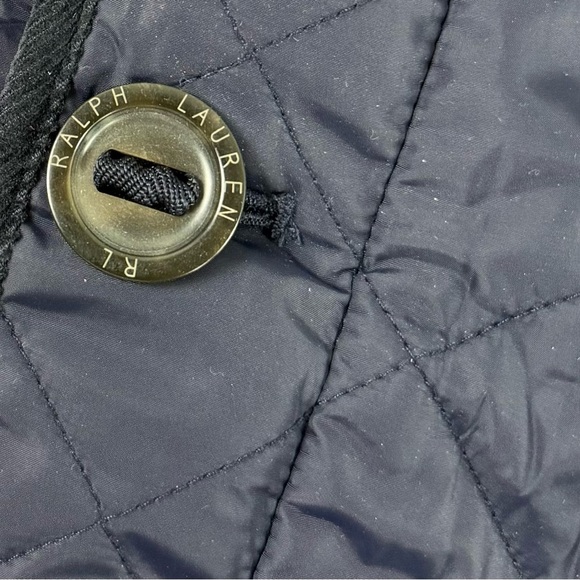 Polo Ralph Lauren Full Zip Quilted Car Coat Corduroy Collar Field Jacket NWT - Picture 11 of 13